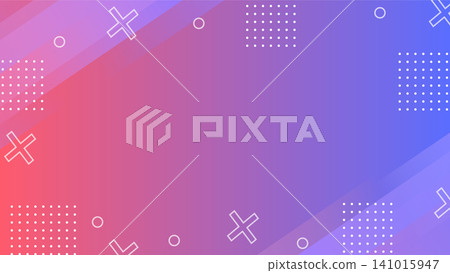 A semi-transparent Memphis-style digital background with a dark purple neon gradient, landscape orientation (16:9 aspect ratio). A semi-transparent Memphis-style digital background with a dark purple neon gradient, landscape orientation (16:9 aspect ratio). 141015947