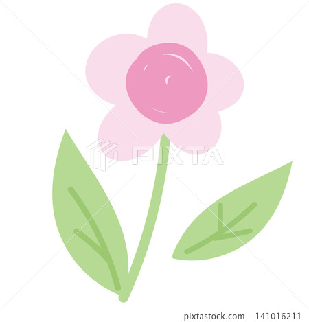 Illustration of pink flower with green leaves for floral print, nature, garden, spring time, summer vibes, plants, tree, blossom, blooming, home backyard, picnic, park, outdoor, house, vase decoration Illustration of pink flower with green leaves for floral print, nature, garden, spring time, summer vibes, plants, tree, blossom, blooming, home backyard, picnic, park, outdoor, house, vase decoration 141016211