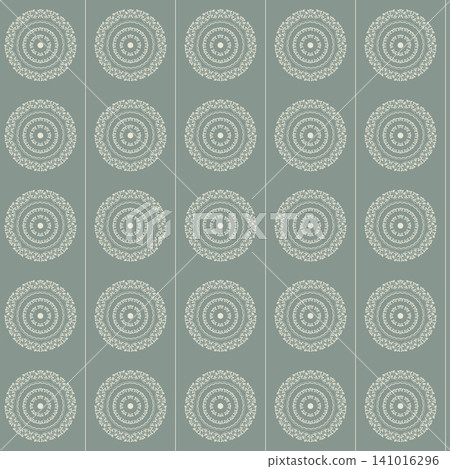 Seamless floral mandala pattern background Seamless floral mandala pattern background 141016296