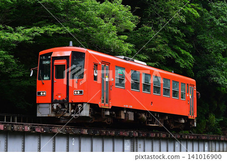 JR Kisuki Line local train (Kiha 120 series) 141016900