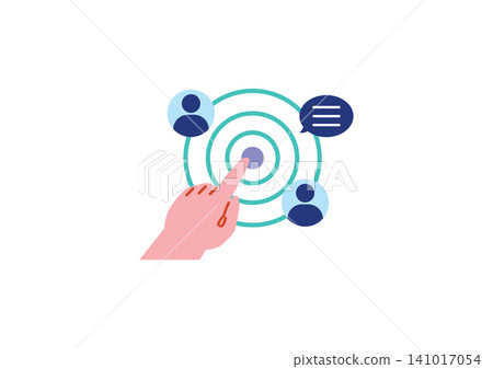 Image illustration for acquiring the target Image illustration for acquiring the target 141017054