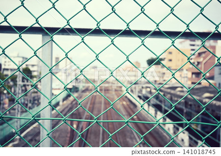 Wire mesh fence 141018745