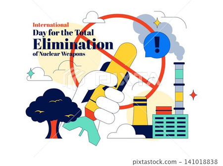 International Day for the Total Elimination of Nuclear Weapon Illustration Featuring Nuclear Disarmament, Peace Campaign, and Anti Nuclear Protest International Day for the Total Elimination of Nuclear Weapon Illustration Featuring Nuclear Disarmament, Peace Campaign, and Anti Nuclear Protest 141018838