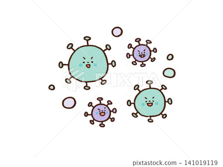 Viruses lurking with sinister smiles (Infection and cold prevention) Viruses lurking with sinister smiles (Infection and cold prevention) 141019119