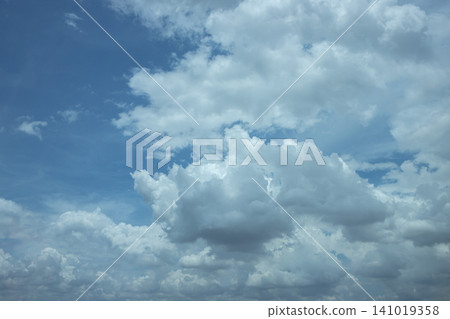 Blue sky cloud cumulus cloud cloudscape sky weather atmosphere daylight nature background Blue sky cloud cumulus cloud cloudscape sky weather atmosphere daylight nature background 141019358
