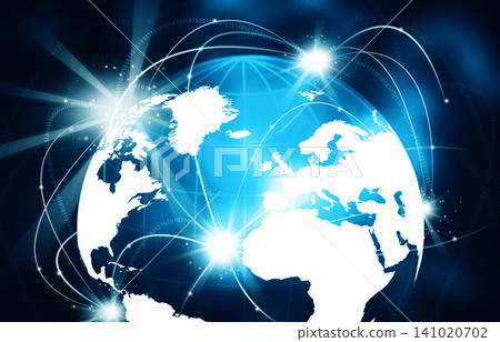Global communication network Global communication network 141020702