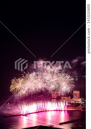 [Shizuoka Prefecture] Atami's million-dollar night view and seaside fireworks festival 141020800