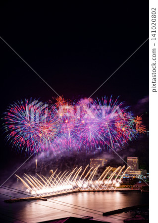 [Shizuoka Prefecture] Atami's million-dollar night view and seaside fireworks festival 141020802