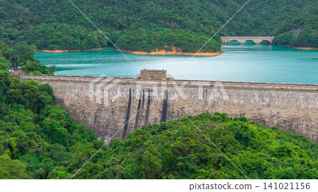 July 1 2026. Hong Kong Tai Tam Tuk Reservoir Dam July 1 2026. Hong Kong Tai Tam Tuk Reservoir Dam 141021156