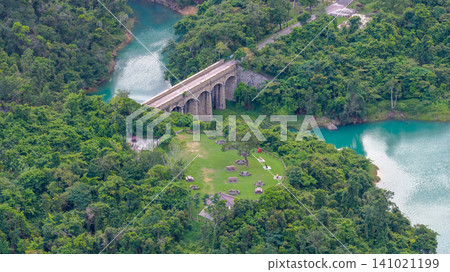 July 1 2026. Hong Kong Tai Tam Reservoir Historic Masonry Bridge 141021199