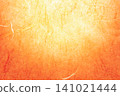 Orange Japanese paper close-up cloud dragon pattern 141021444