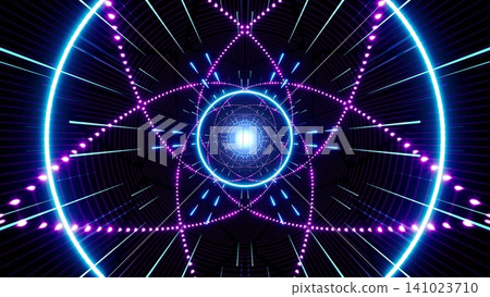Endless looping dot pattern starlight vj art tunnel Endless looping dot pattern starlight vj art tunnel 141023710