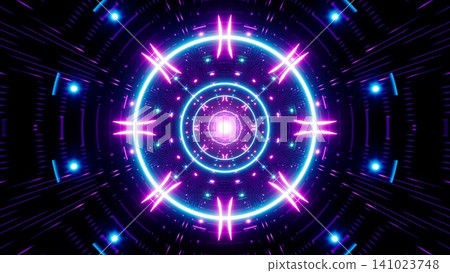 Neon Art Symbol Festival Light Background Neon Art Symbol Festival Light Background 141023748