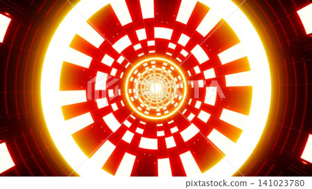 Concert Style Red Light Tunnel Concert Style Red Light Tunnel 141023780