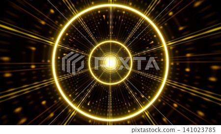 Fast Flickering Yellow Rays on the Dotted Star VJ Background Fast Flickering Yellow Rays on the Dotted Star VJ Background 141023785