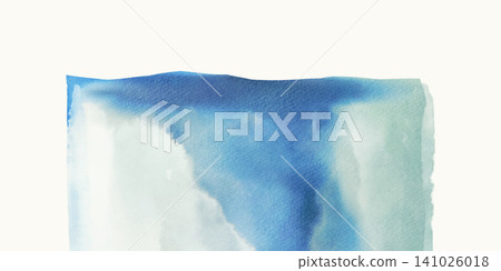 Soft blue watercolor abstract vector texture Soft blue watercolor abstract vector texture 141026018