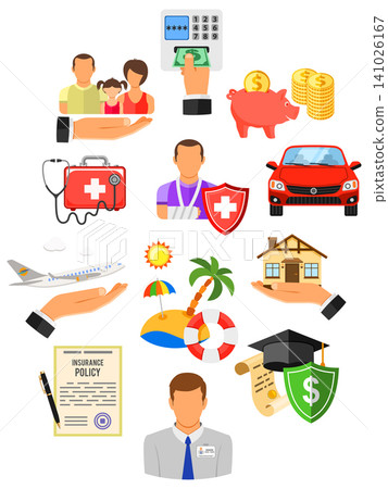 Insurance Services Infographics Insurance Services Infographics 141026167