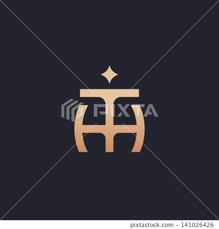 minimalist abstract luxurious TH initial letter icon logo template vector illustration design. simple modern letter TH logo concept elements minimalist abstract luxurious TH initial letter icon logo template vector illustration design. simple modern letter TH logo concept elements 141026426