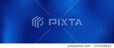 Smooth blue gradation glass with fractal ribbed effect on gradient background. Abstract electric ripple pattern in vibrant blue and fluted corrugation. Futuristic vector backdrop with color gradation Smooth blue gradation glass with fractal ribbed effect on gradient background. Abstract electric ripple pattern in vibrant blue and fluted corrugation. Futuristic vector backdrop with color gradation 141026628