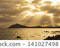 【福岡縣】天使之梯出現在糸島半島和玄界海上空 141027498