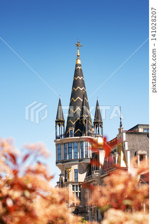 Tower of Europe Square in Batumi, Georgia Tower of Europe Square in Batumi, Georgia 141028207