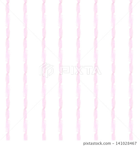 Seamless watercolor pattern with soft pink hand drawn vertical stripes in a coquette aesthetic. Minimalist and delicate background for textiles, wrapping paper, stationery and romantic decor. Seamless watercolor pattern with soft pink hand drawn vertical stripes in a coquette aesthetic. Minimalist and delicate background for textiles, wrapping paper, stationery and romantic decor. 141028467