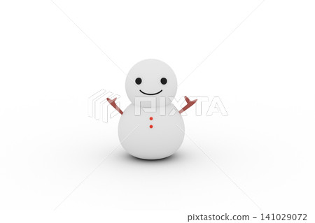 一張可愛的3D微笑雪人剪影圖片,背景透明。 一張可愛的3D微笑雪人剪影圖片,背景透明。 141029072