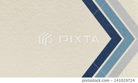 Light beige paper texture background with blue chevron corner stripes and copy space for banner, presentation, template Light beige paper texture background with blue chevron corner stripes and copy space for banner, presentation, template 141029724