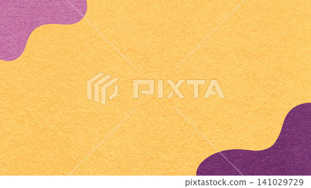 Light yellow textured paper background with lilac, dark purple fluid blob corner shapes and copy space for banner, presentation Light yellow textured paper background with lilac, dark purple fluid blob corner shapes and copy space for banner, presentation 141029729