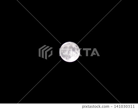 moon floating in the night sky moon floating in the night sky 141030311