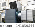 Factory fire prevention equipment: smoke exhaust fan 141030844
