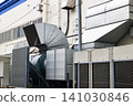 Factory fire prevention equipment: smoke exhaust fan 141030846