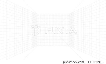 透視網格背景素材 141030943