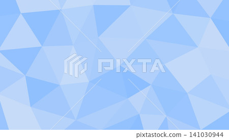 淺藍色多邊形馬賽克背景材料 141030944