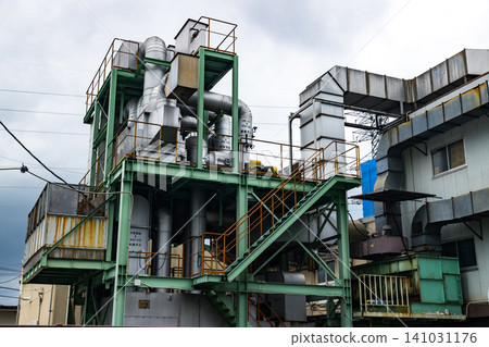 Painting factory exhaust gas treatment equipment Painting factory exhaust gas treatment equipment 141031176
