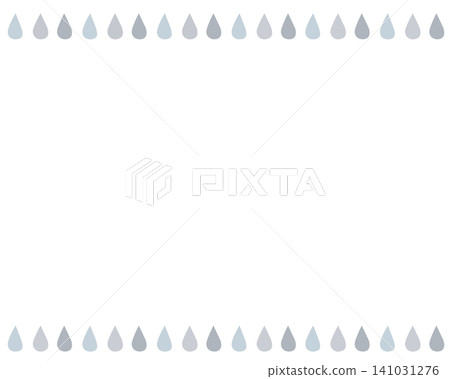一個簡單的灰色雨滴形框架 一個簡單的灰色雨滴形框架 141031276