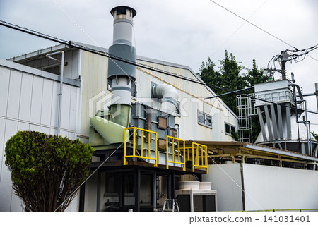 Factory equipment: Local exhaust ventilation system Factory equipment: Local exhaust ventilation system 141031401