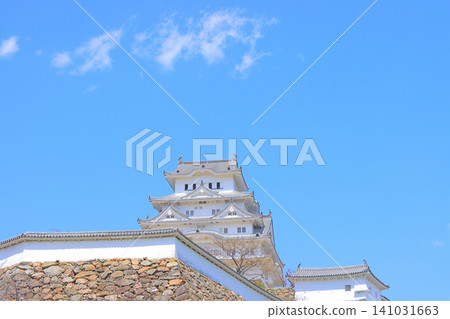 兵庫縣姬路市國寶姬路城風景 兵庫縣姬路市國寶姬路城風景 141031663