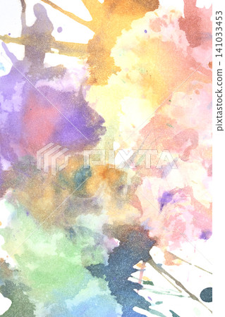 Real paint vibrant splatters and splashes artistic expression explosion Real paint vibrant splatters and splashes artistic expression explosion 141033453