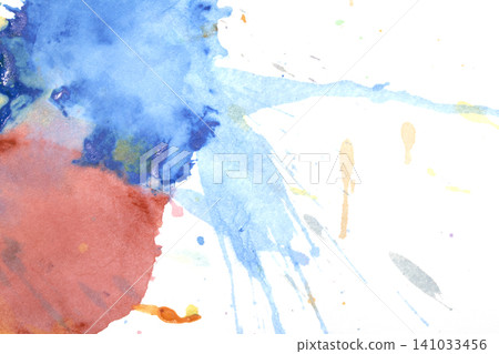 Real paint vibrant splatters and splashes artistic expression explosion Real paint vibrant splatters and splashes artistic expression explosion 141033456