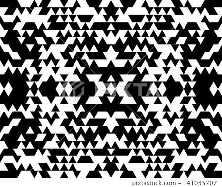 Polygonal mosaic template, abstract geometry background, seamless pattern Polygonal mosaic template, abstract geometry background, seamless pattern 141035707