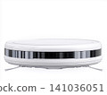 Robot vacuum cleaning device for modern home technology with efficient and sleek design 141036051