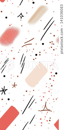 Abstract pattern art design with colorful geometric background and graphic modern texture 141036083