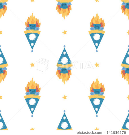 Seamless pattern. Vector background for children Seamless pattern. Vector background for children 141036276