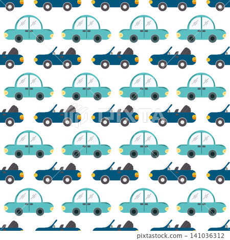 Seamless pattern. Vector background for children Seamless pattern. Vector background for children 141036312