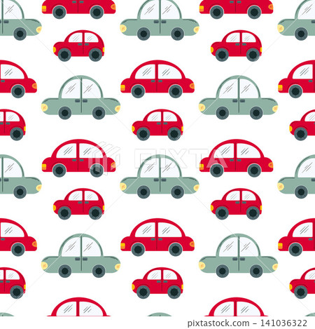 Seamless pattern. Vector background for children 141036322