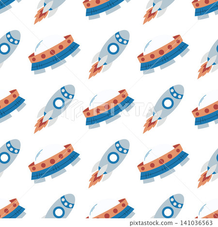Seamless pattern. Vector background for children Seamless pattern. Vector background for children 141036563