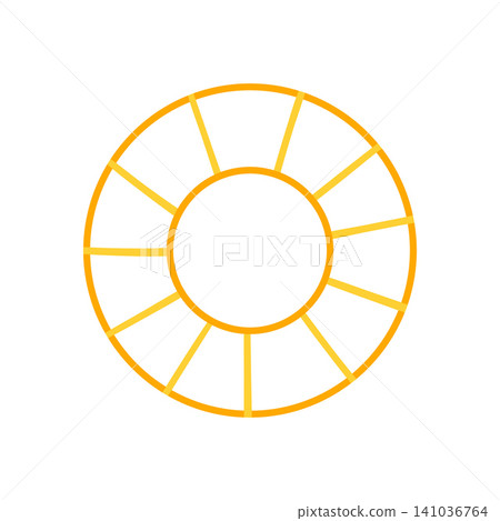 Cute vector icon in outline style Cute vector icon in outline style 141036764