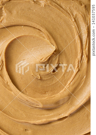 Peanut Butter Texture Background Close Up 141037595