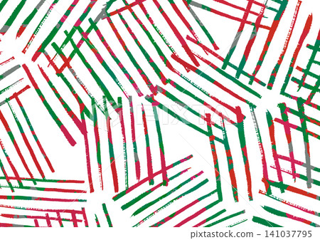 Red and green crossover background illustration Red and green crossover background illustration 141037795